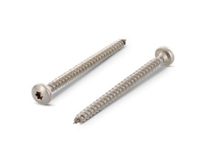 Шуруп 5х40, напівкругла, TX, А2